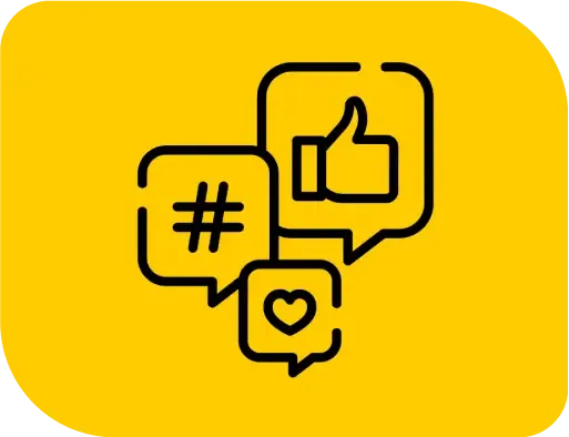 Vector icon Sozial Medien